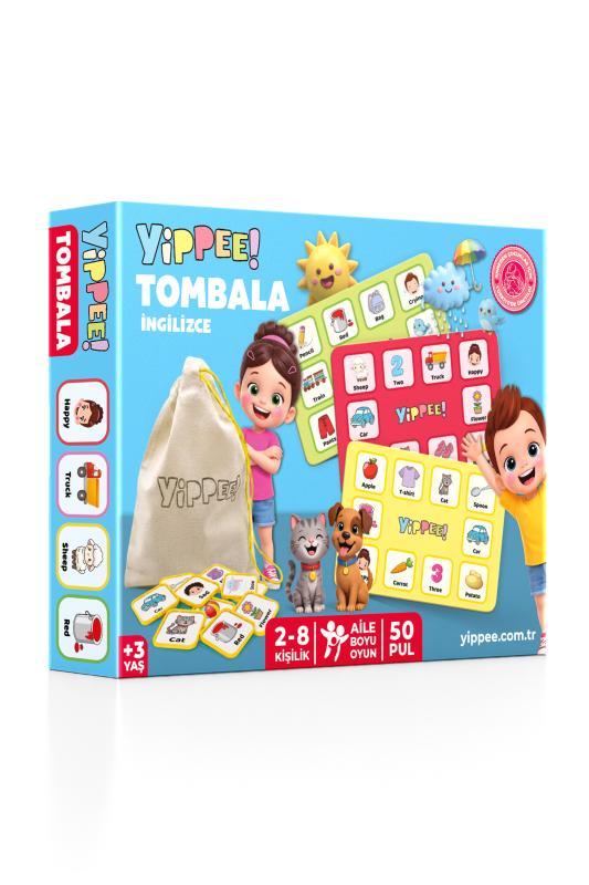 YİPPEE İngilizce Tombala Oyunu