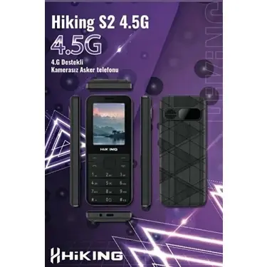 Hiking S2 Tuşlu Kamerasız Çift Sim 4.5g Uyumlu Cep