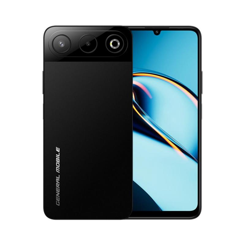 General Mobile Gm 26 5G 20 GB (8+12) + 256 GB Siyah 256 GB