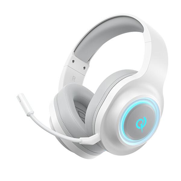 Qcy Heroad V200 Rgb 7.1 Kablosuz Gaming Oyuncu Kulaklığı 3 Modlu (Bt, 2.4ghz, Type-C)