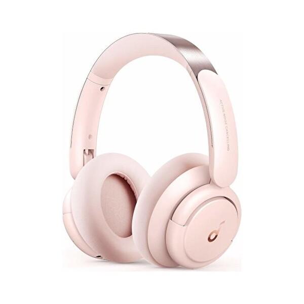 Anker Soundcore Q30 Kulak Üstü Bluetooth Kulaklık, Hibrit Aktif Gürültü Engelleme, Pembe -
