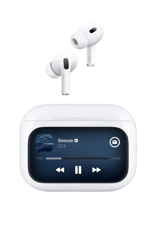 SMARTEST Oyunlu Dokunmatik Ekranlı Bluetooth Kablosuz Kulaklık ANC Gürültü Engelleme Modlu Şarj Kutulu