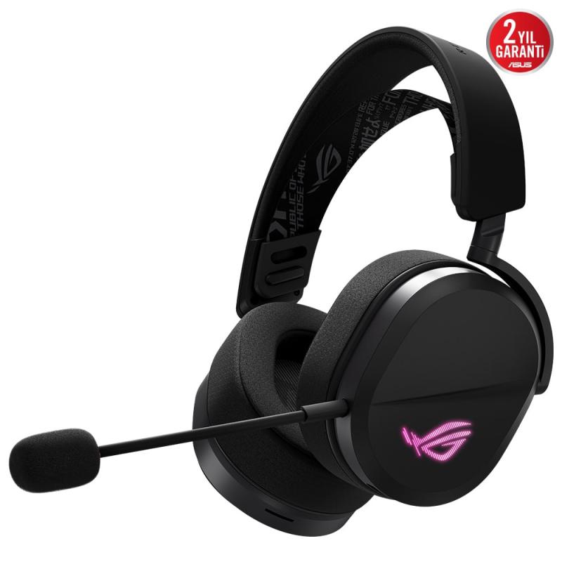 Asus ROG Pelta Kablosuz RGB Kulak Üstü Oyuncu Kulaklığı Siyah