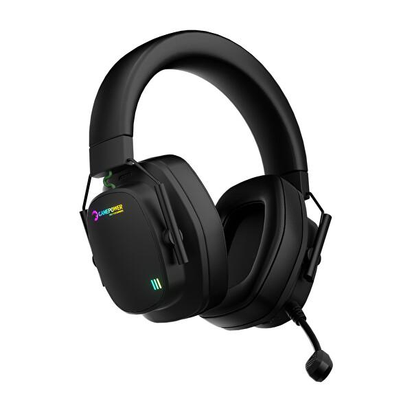 Gamepower Kai Titanium Ultra Wireless 7.1 Surround Kulaklık Siyah