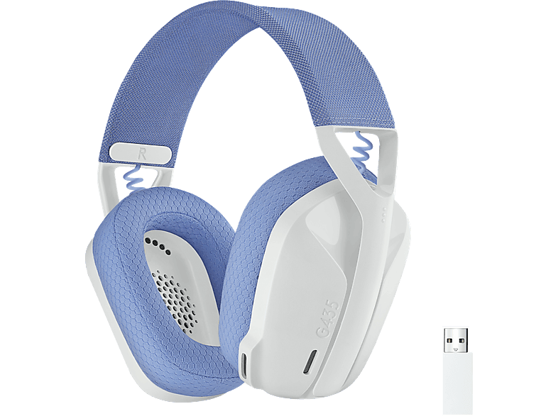 Logitech G435 Lightspeed Kablosuz Gaming Kulaklık Beyaz