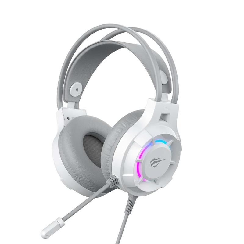 Havit Gamenote H2049d Rgb 3.5mm Gaming Kablolu Oyuncu Kulaklığı Beyaz