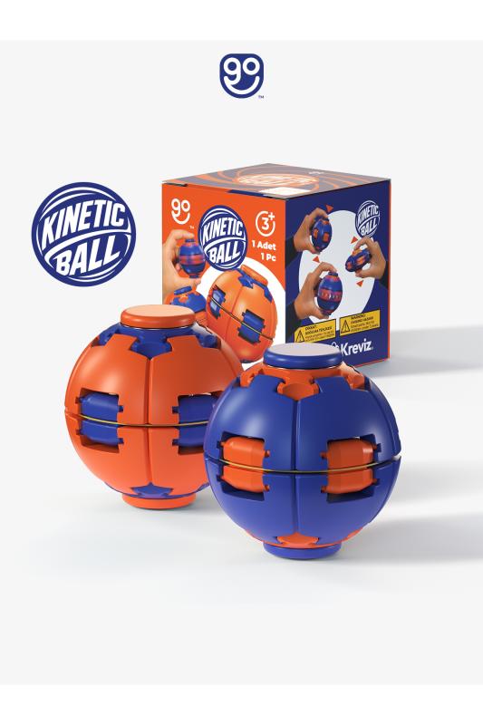 Go Toys Kinetik Top Duyusal Oyuncak - Spinnball Stret Oyuncak 1