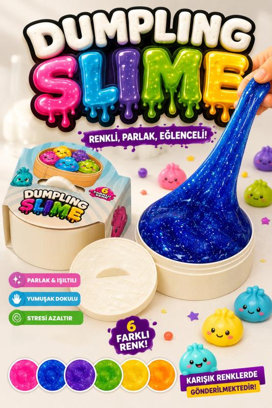 Heroes Dumpling Slime Oyun Jeli - Eğitici ve Öğretici Motor Becerileri Geliştiren Oyun Jeli
