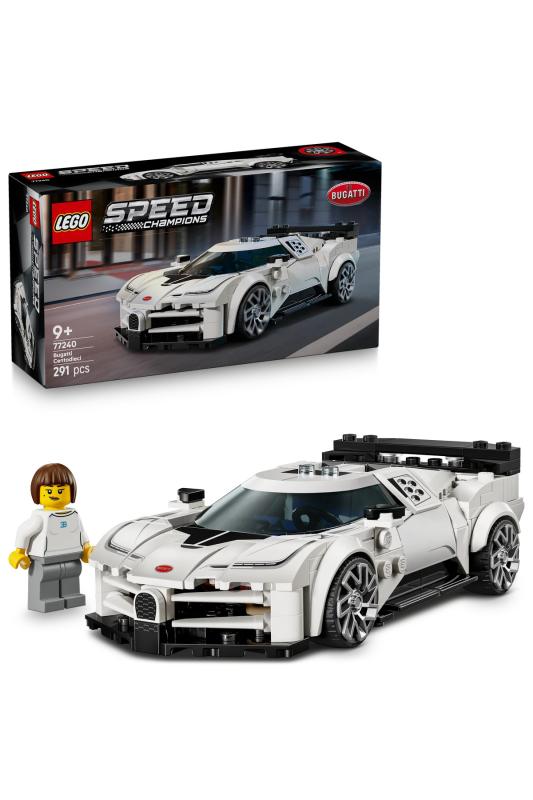 LEGO® Speed Champions Bugatti Centodieci Hiper Spor Araba 77240 - 9 Yaş ve Üzeri Çocuklar için Yarış Arabası Oyuncak Yapım Seti (291P)