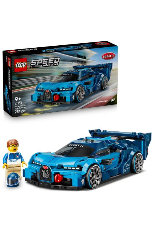 LEGO® Speed Champions Bugatti Vision GT Hiper Spor Araba 77253 - 9 Yaş ve Üzeri Çocuklar için Oyuncak Yapım Seti (284 P)