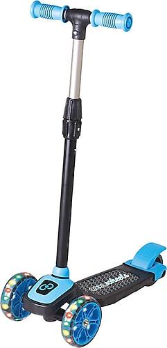 Scooter Cool Whells Işıklı 3 Tekerlekli Twist Mavi