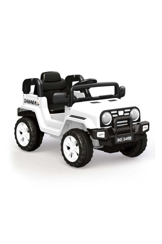 Dolu 8086 Sahara 12 V Uzaktan Kumandalı Akülü Jeep Beyaz