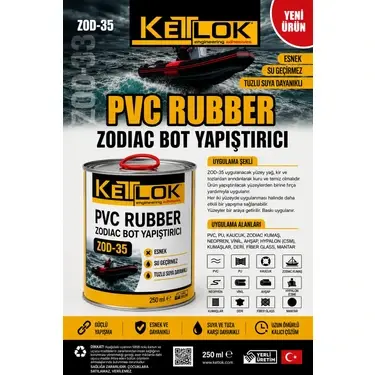 KETLOK® ZOD-35 250 ML PVC RUBBER ZODIAC BOT
