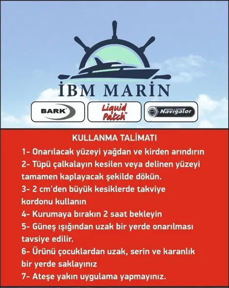 Liquid Patch Şişme Bot Yapıştırıcı Şişme Yatak Yapıştırıcı Pvc ve Neopren Ürün