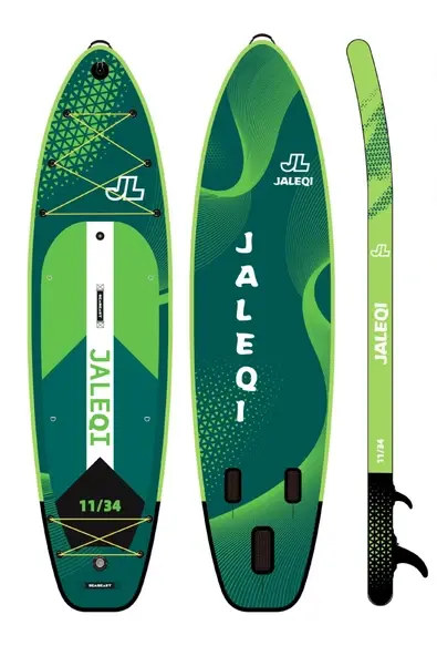 Walke Şişme Sup Board/şişme Stand Up Paddle Board 335x84x15 Cm Şişme Sörf Tahtası Yeşil